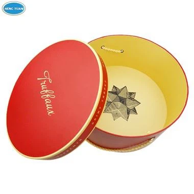 Kotak Bulat Kertas Hadiah